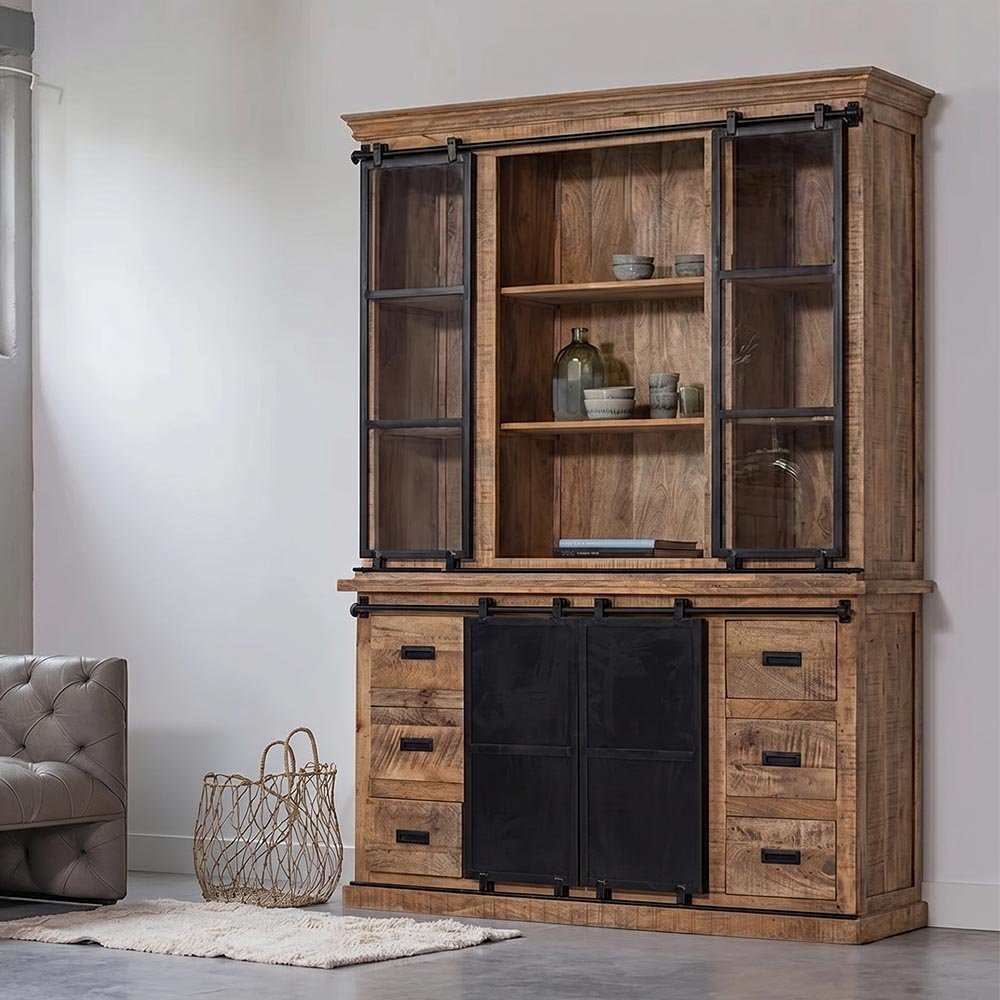 Mangohouten Buffetkast 200×220 cm 