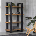 Mangohouten Boekenkast 120 cm