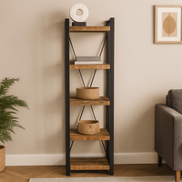 Mangohouten Boekenkast Britt 55 cm Mahom