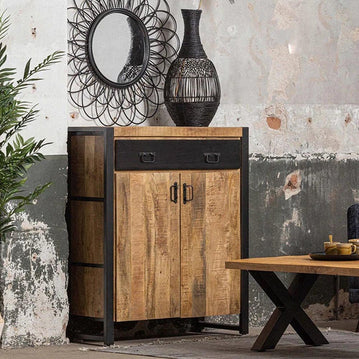 Mangohouten Kast 100 cm