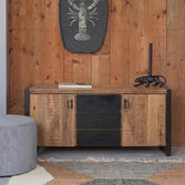 Mangohouten Dressoir 160 cm