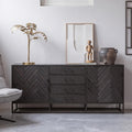 Mangohouten Dressoir 165 cm