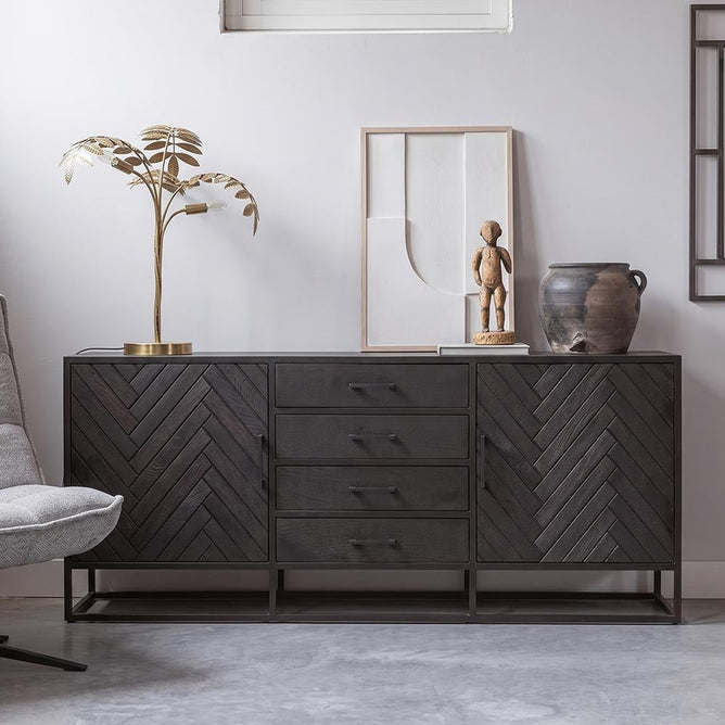Mangohouten Eettafel Tulsa