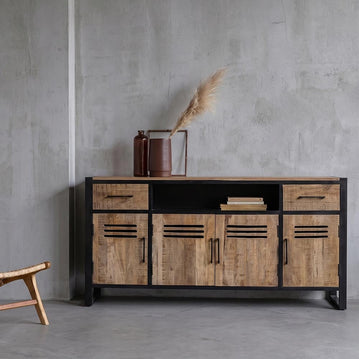 Mangohouten Dressoir 180 cm