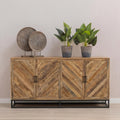 Mangohouten Dressoir 180 cm