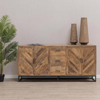 Mangohouten Dressoir Reno 200 cm Mahom
