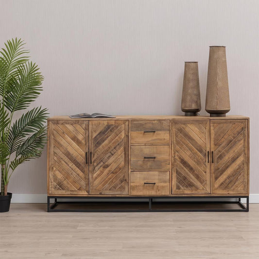 Mangohouten Dressoir Reno 200 cm Mahom