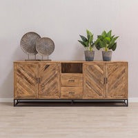 Mangohouten Dressoir Reno 220 cm Mahom
