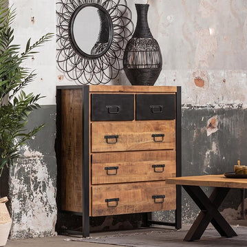 Mangohouten Kast 90 cm 