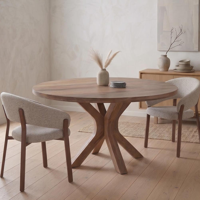 Mangohouten Eettafel Tulsa