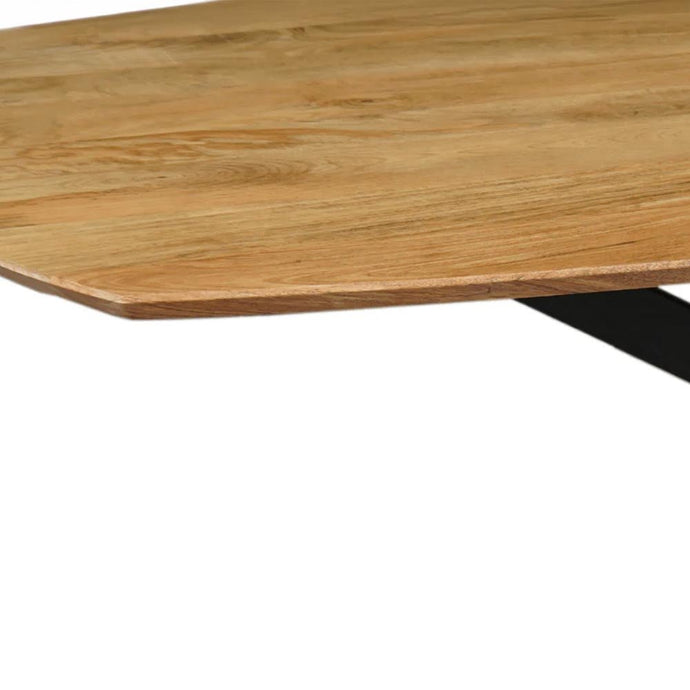 Mangohouten Eettafel Vicenza Deens Ovaal 160x90 cm Mahom