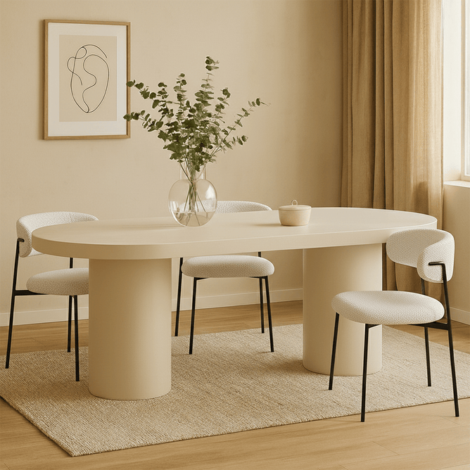 Mangohouten Eettafel Tulsa