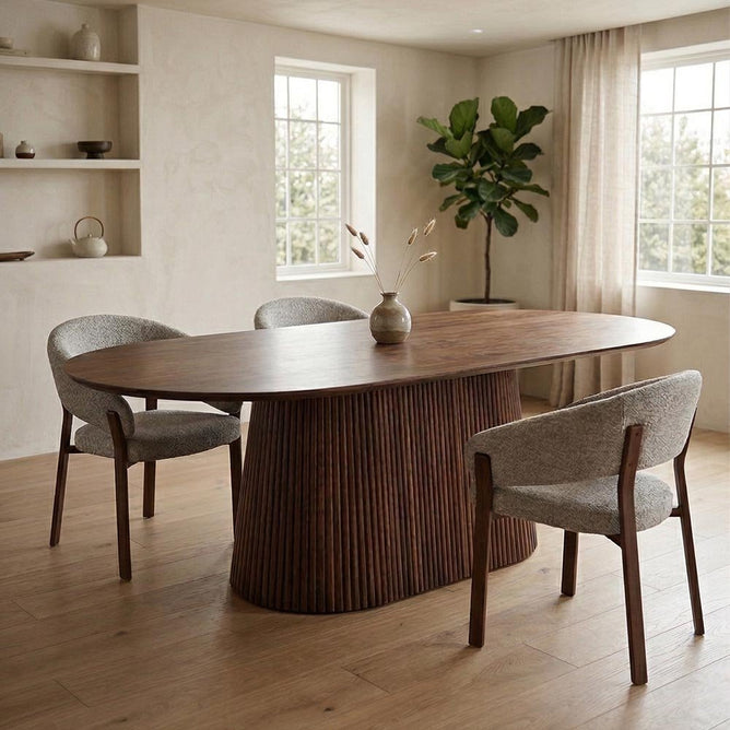 Mangohouten Eettafel Tulsa