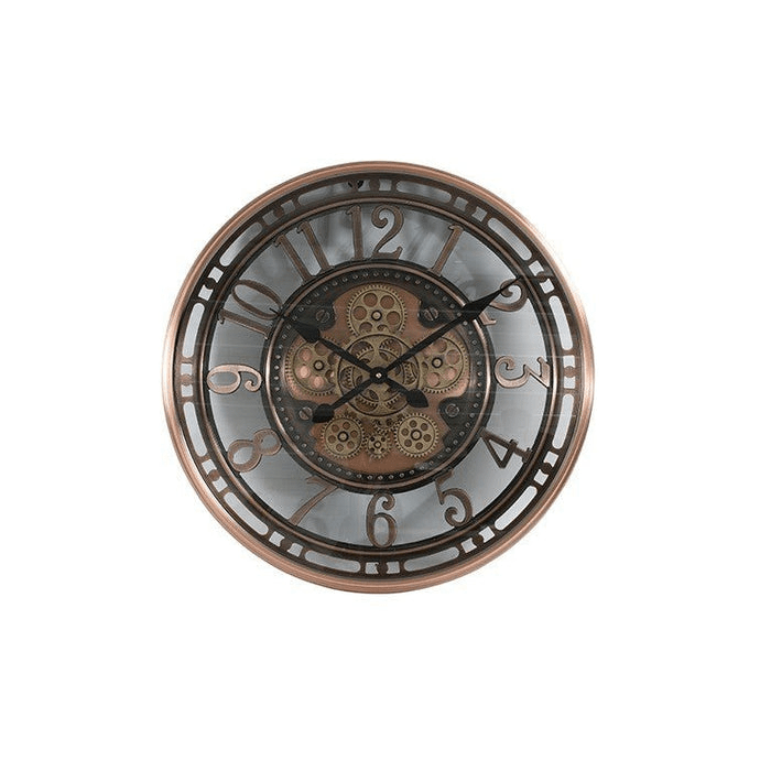 Wandklok Norris S koper 50cm