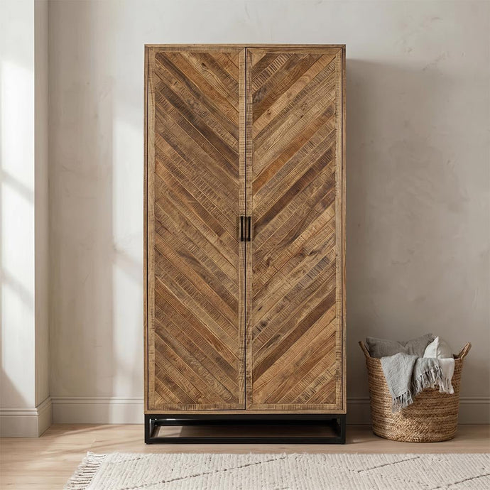 Mangohouten Kast Reno 100 cm Mahom