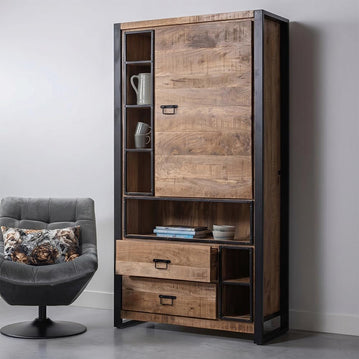 Mangohouten Kast 100 cm