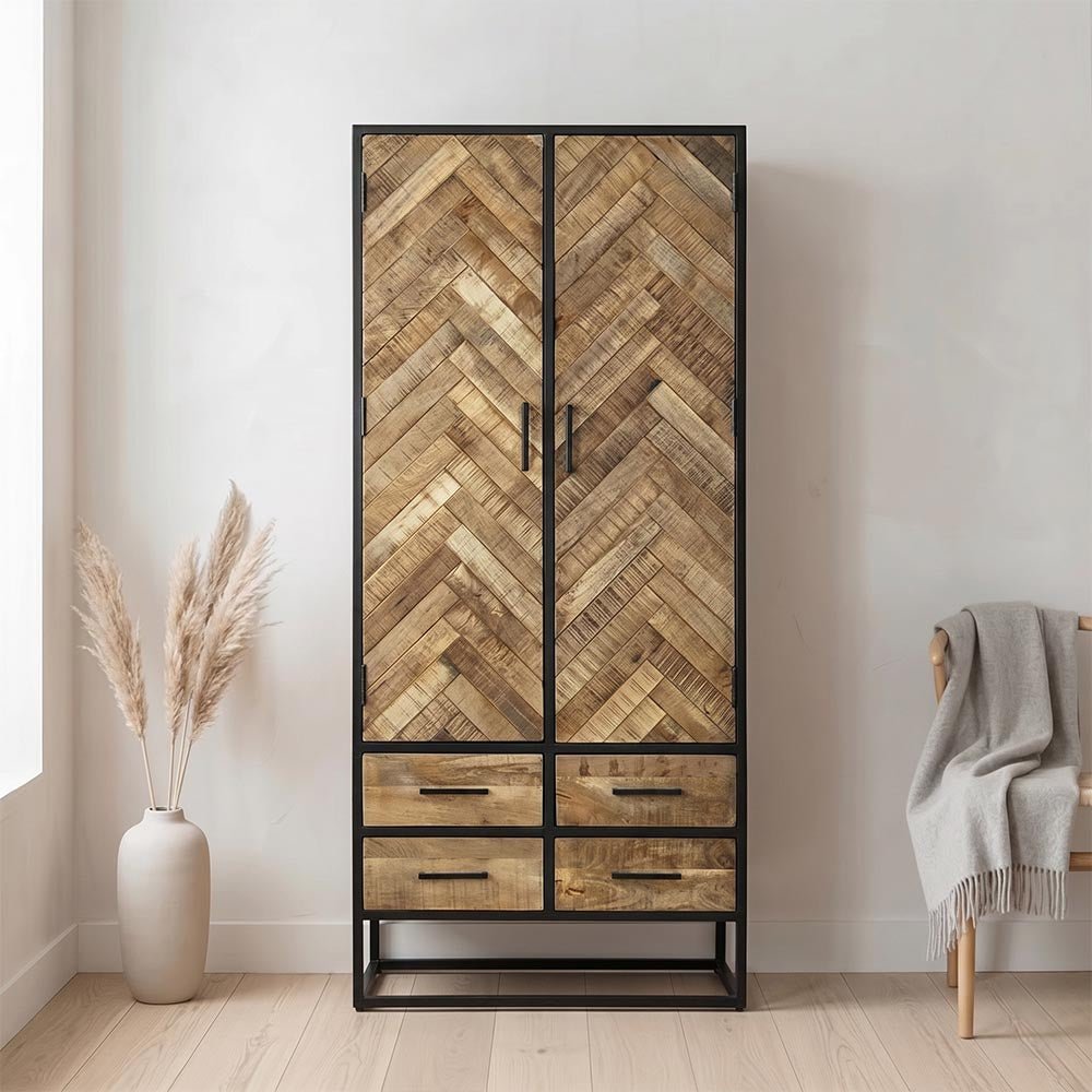 Mangohouten Kast 80 cm