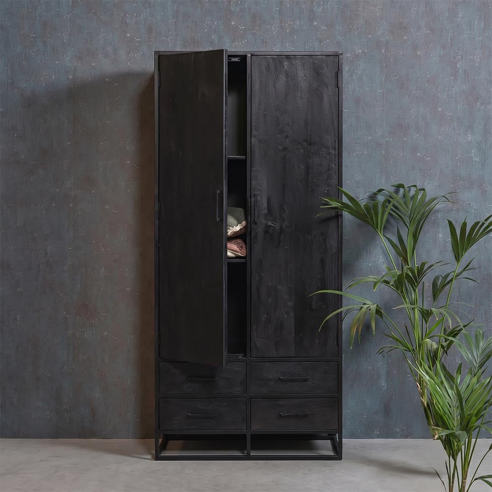 Mangohouten Kast Florence 90 cm