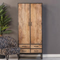 Mangohouten Kabinet Kast San Antonio 90 cm Mahom