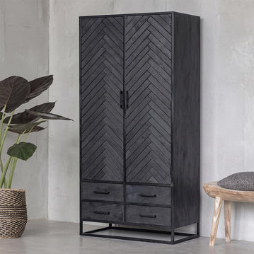 Mangohouten Kast 90 cm