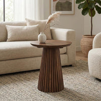 Salontafel Japandi Takumi Rond 40 cm Mahom