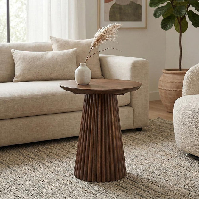 Mangohouten Eettafel Tulsa