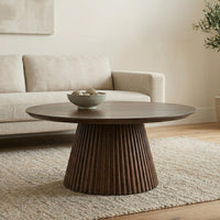 Salontafel Japandi Takumi Rond 80 cm Mahom