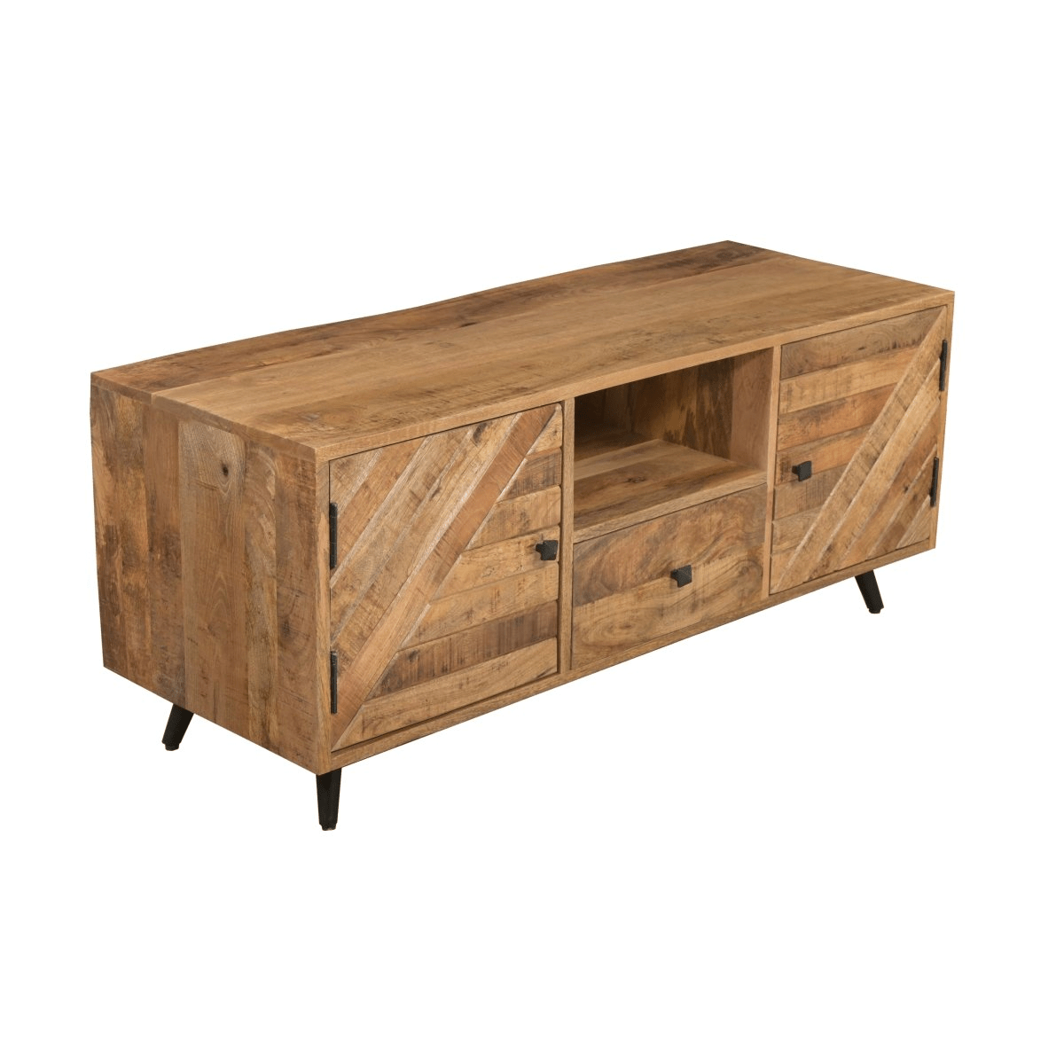 Mangohouten TV meubel 