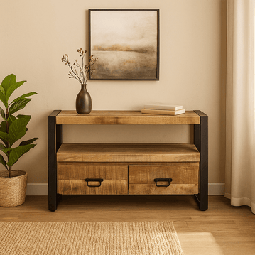 Mangohouten TV Meubel 120 cm