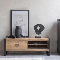 Mangohouten TV Meubel Stockton 130 cm Mahom