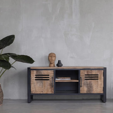 Mangohouten TV Meubel 150 cm