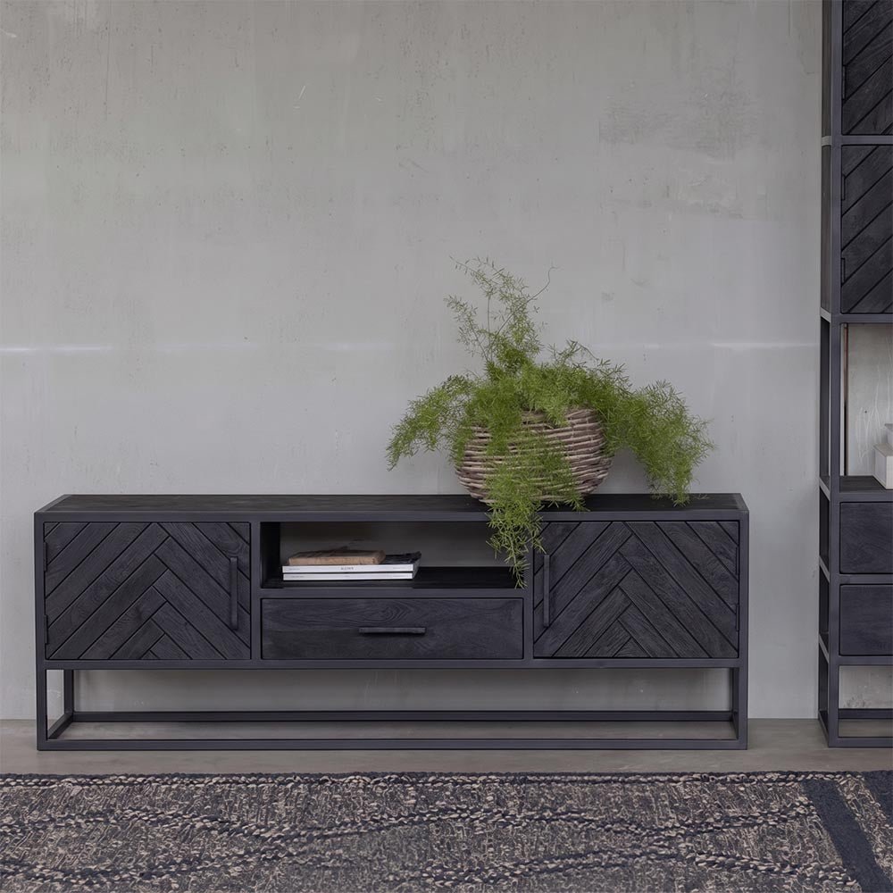 Mangohouten TV Meubel 165 cm