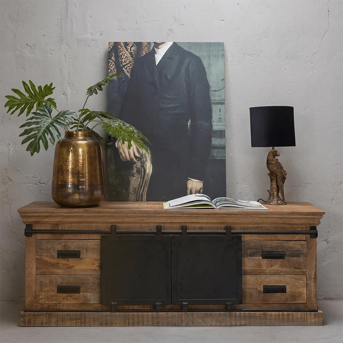 Mangohouten Eettafel Tulsa
