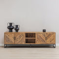 Mangohouten TV Meubel 200 cm