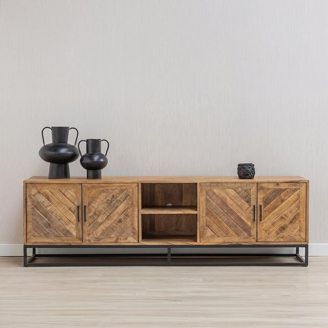 Mangohouten Eettafel Tulsa