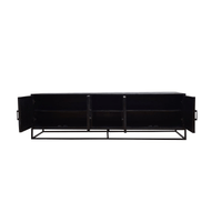 Mangohouten TV Meubel Reno Black 200 cm Mahom