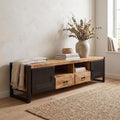 Mangohouten TV Meubel 205 cm