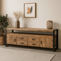 Mangohouten TV Meubel Britt 220 cm Mahom