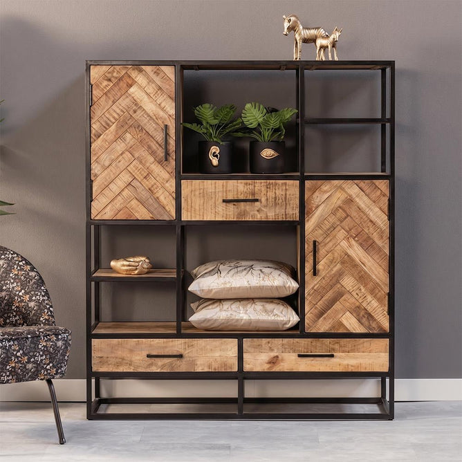 Mangohouten Eettafel Tulsa
