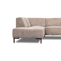 Hoekbank Madrid 4-zits Links Beige Mahom