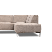 Hoekbank Madrid 4-zits Rechts Beige Mahom