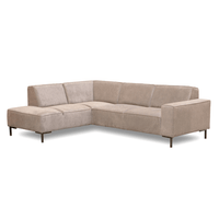 Hoekbank Madrid 4-zits Links Beige Mahom