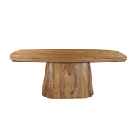 Mangohouten Eettafel Nova Deens Ovaal 160×90 cm Mahom