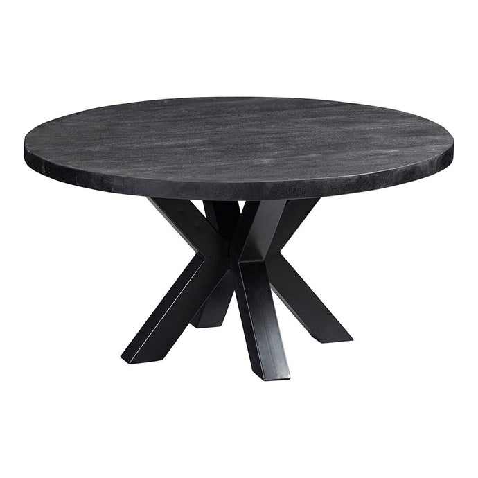 Mangohouten Salontafel Glendale Black 70 cm Mahom