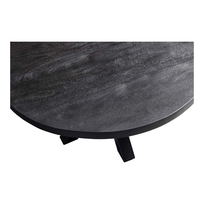 Mangohouten Salontafel Glendale Black 70 cm Mahom