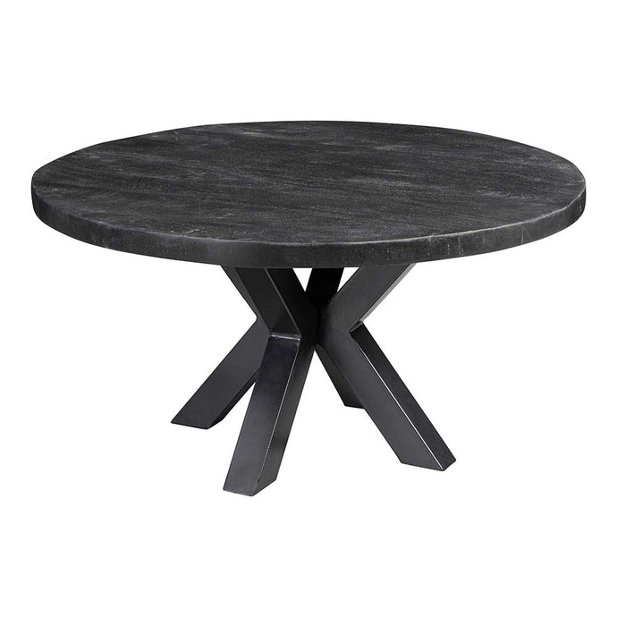 Mangohouten Salontafel Glendale Black 70 cm Mahom