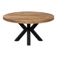 Mangohouten Salontafel Glendale 90 cm Mahom