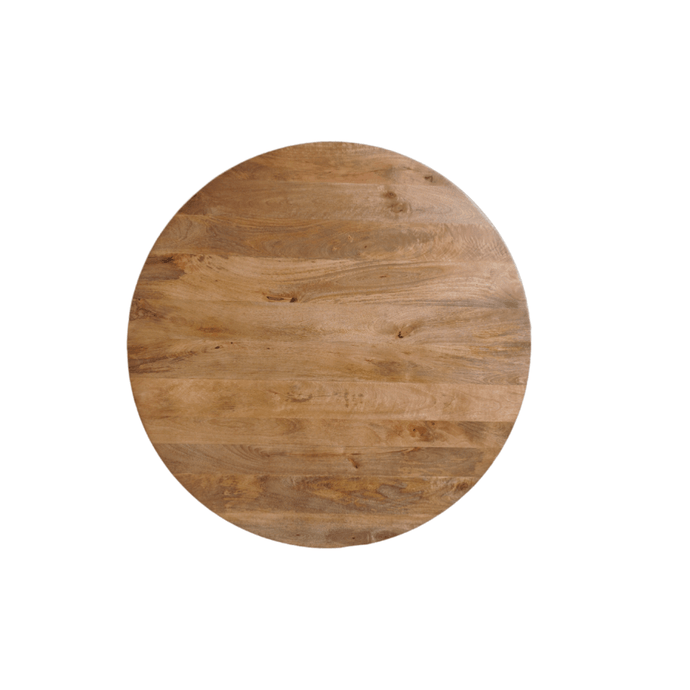 Mangohouten Eettafel Nova Rond 110 cm Mahom