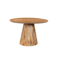 Mangohouten Eettafel Nova Rond 110 cm Mahom