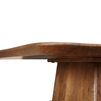 Mangohouten Eettafel Nova Vierkant 110x110 cm Mahom